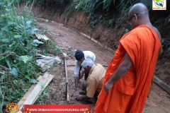 Berannawa Road construction  Organized by Sahana Seva Foundation - බෙරැන්නාව පාර කොන්ක්‍රීට් ඇතිරීම 
