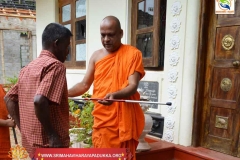 Distribution of Aid for assetless  Organized by Sahana Seva Foundation -  ආබාධිත හා අඩු ආදායම් අය සදහා ආධාර ලබාදීම